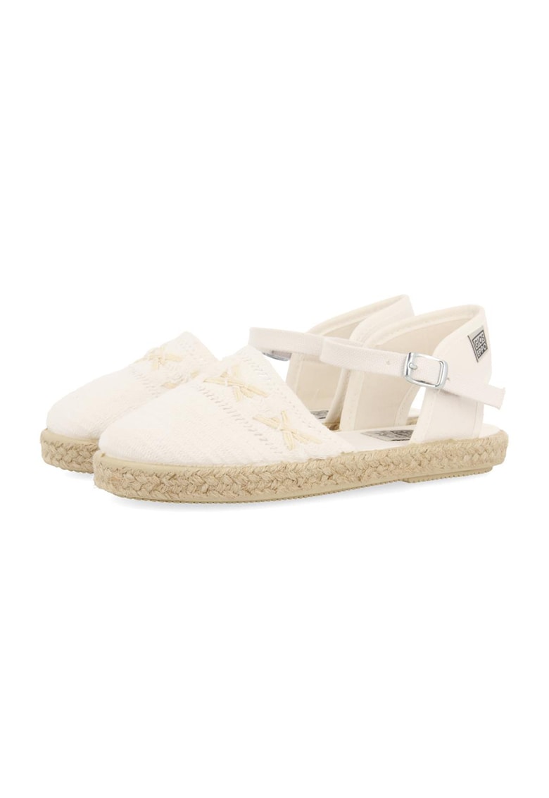 Sandale-espadrile cu broderie Comitini 1 Sandale-espadrile cu broderie Comitini