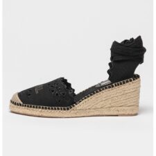 Sandale-espadrile cu logo Kamini