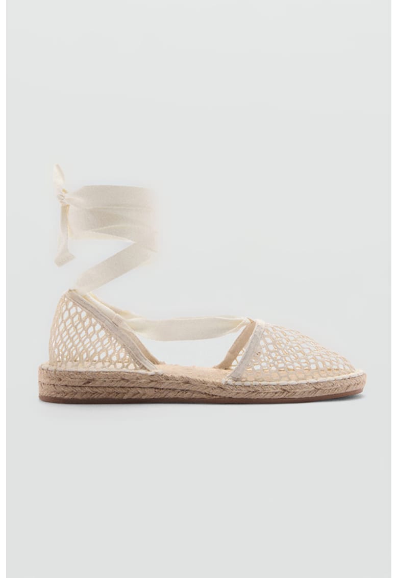 Sandale-espadrile cu perforatii Alberta 1 Sandale-espadrile cu perforatii Alberta