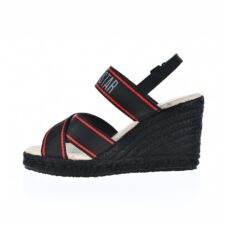 Sandale-espadrile cu talpa wedge