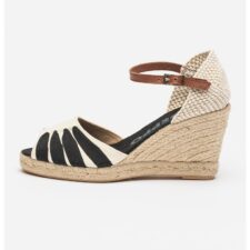 Sandale-espadrile cu talpa wedge Araya
