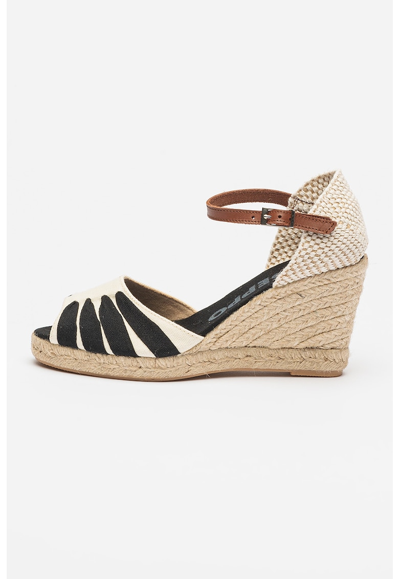 Sandale-espadrile cu talpa wedge Araya 1 Sandale-espadrile cu talpa wedge Araya