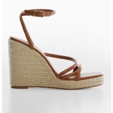 Sandale-espadrile cu talpa wedge Eula