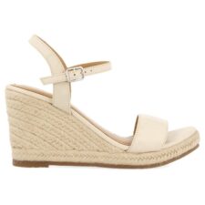 Sandale-espadrile de piele