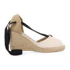 Sandale-espadrile din material textil Buriti