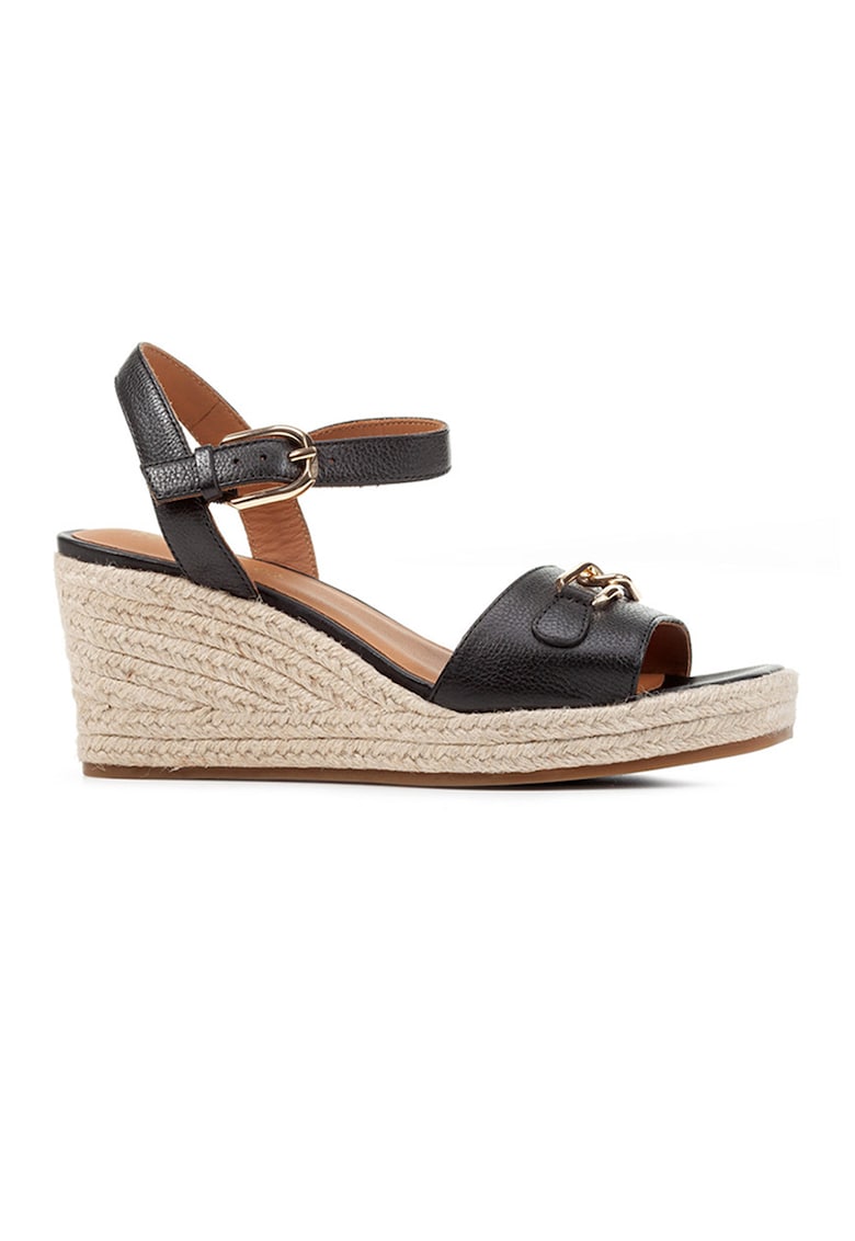 Sandale-espadrile din piele Panarea 1 Sandale-espadrile din piele Panarea