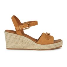 Sandale-espadrile din piele intoarsa