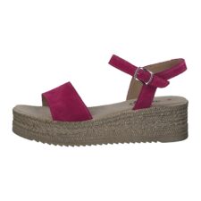 Sandale-espadrule cu platforma