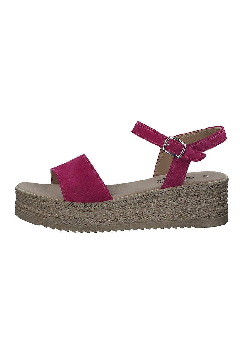 Sandale-espadrule cu platforma 1 Sandale-espadrule cu platforma