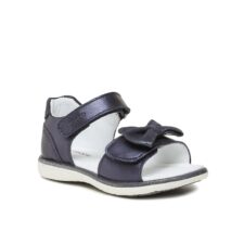 Sandale fata -  Piele naturala - Albastru marin