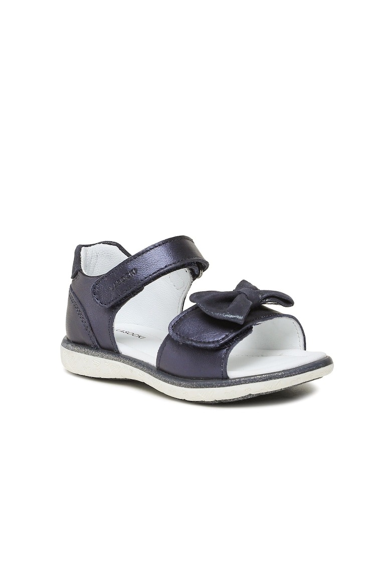 Sandale fata - Piele naturala - Albastru marin 1 Sandale fata - Piele naturala - Albastru marin