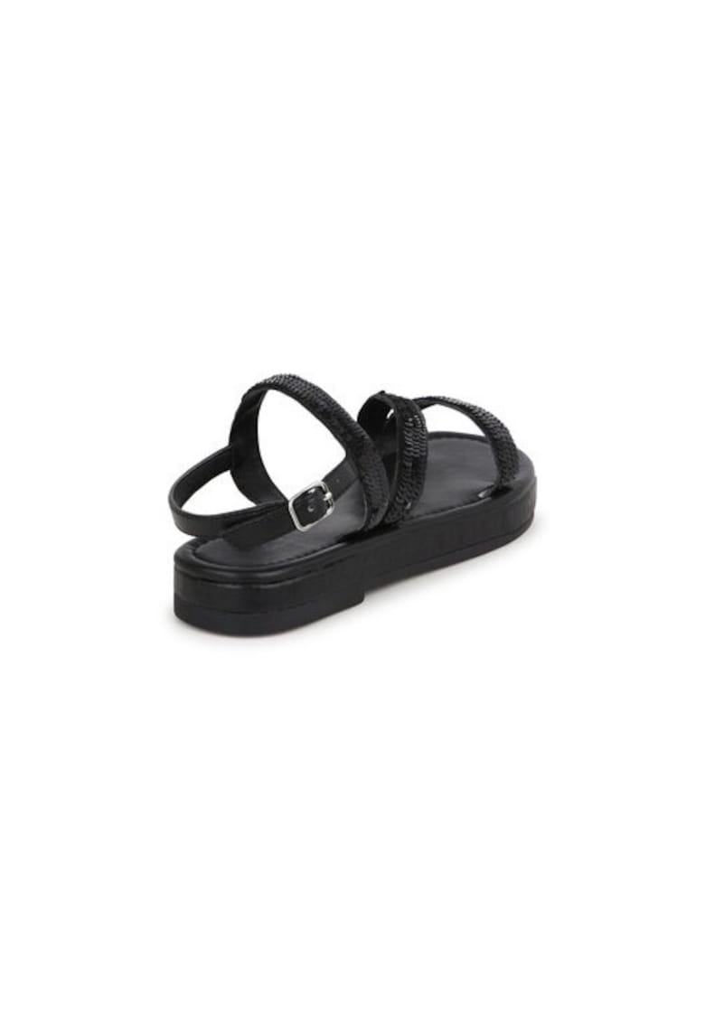 Sandale fete 303669270 - Piele ecologica - Negru 1 Sandale fete 303669270 - Piele ecologica - Negru