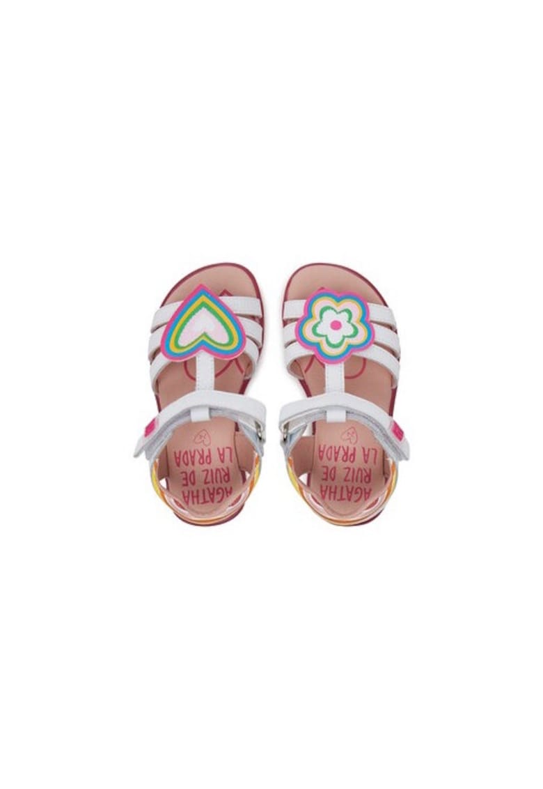 Sandale fete 305202154 - Piele naturala - Alb 1 Sandale fete 305202154 - Piele naturala - Alb