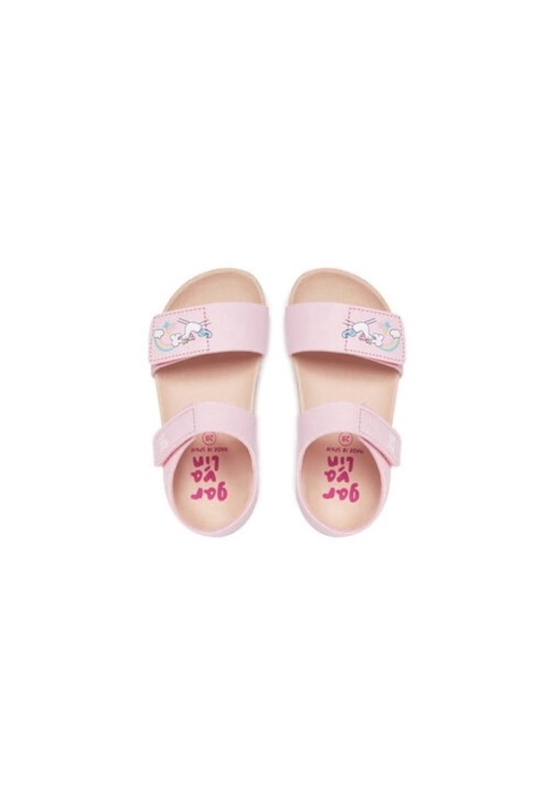 Sandale fete 305249357 - Piele ecologica - Roz 1 Sandale fete  305249357 - Piele ecologica - Roz