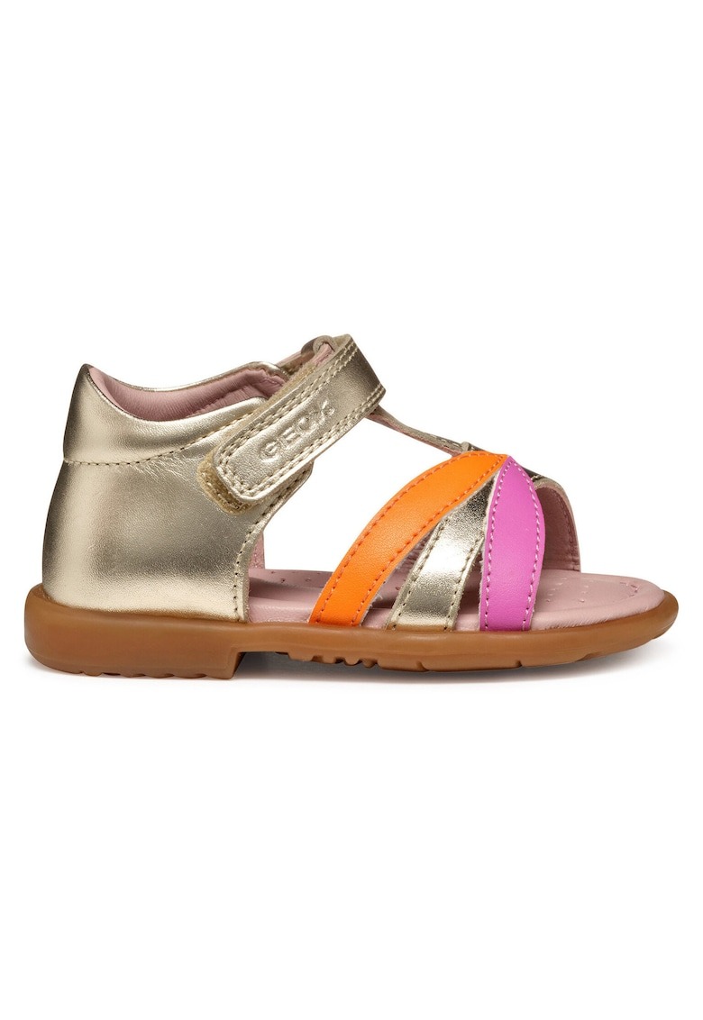 Sandale fete - B5521A-044BC - Piele naturala - Auriu 1 Sandale fete - B5521A-044BC - Piele naturala - Auriu