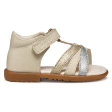 Sandale fete - B5521A-085QD -  Piele naturala - Bej