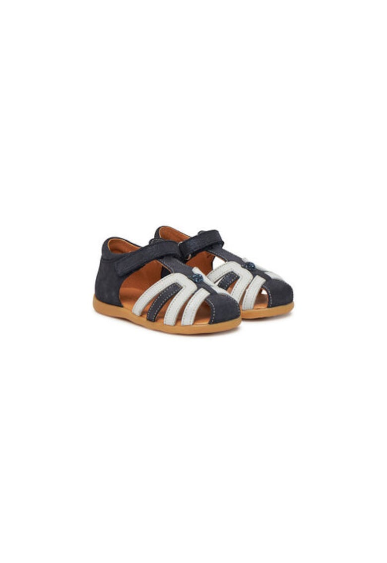 Sandale fete - G2150201-4 - Piele naturala - Bleumarin 1 Sandale fete - G2150201-4 - Piele naturala - Bleumarin