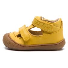 Sandale fete -  PUFFY - Naturino - Piele naturala - Galben