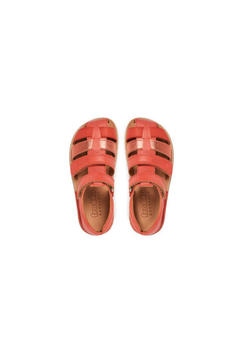 Sandale fete corai din piele naturala 1 Sandale fete corai din piele naturala