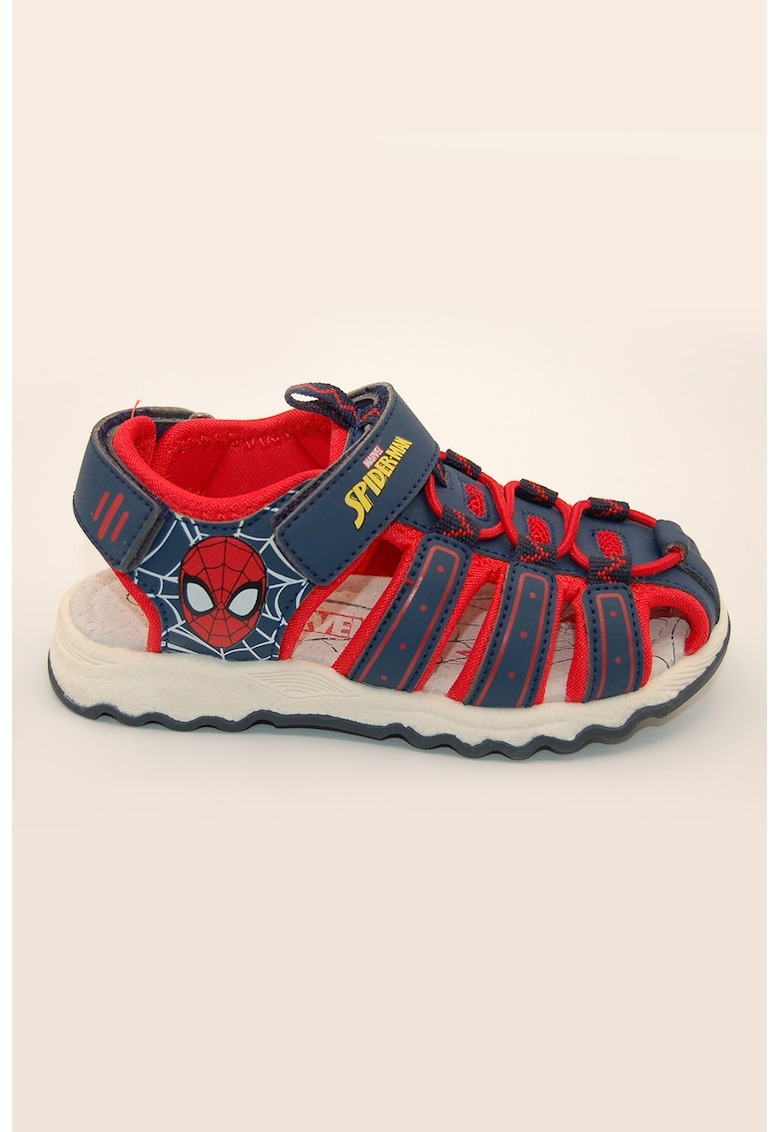 Sandale fisherman cu Spider Man si velcro 1 Sandale fisherman cu Spider Man si velcro