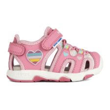 Sandale fisherman cu aplicatii inima