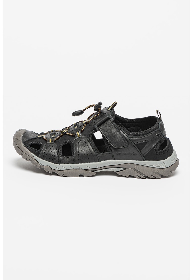 Sandale fisherman cu garnituri de piele Hoover 1 Sandale fisherman cu garnituri de piele Hoover