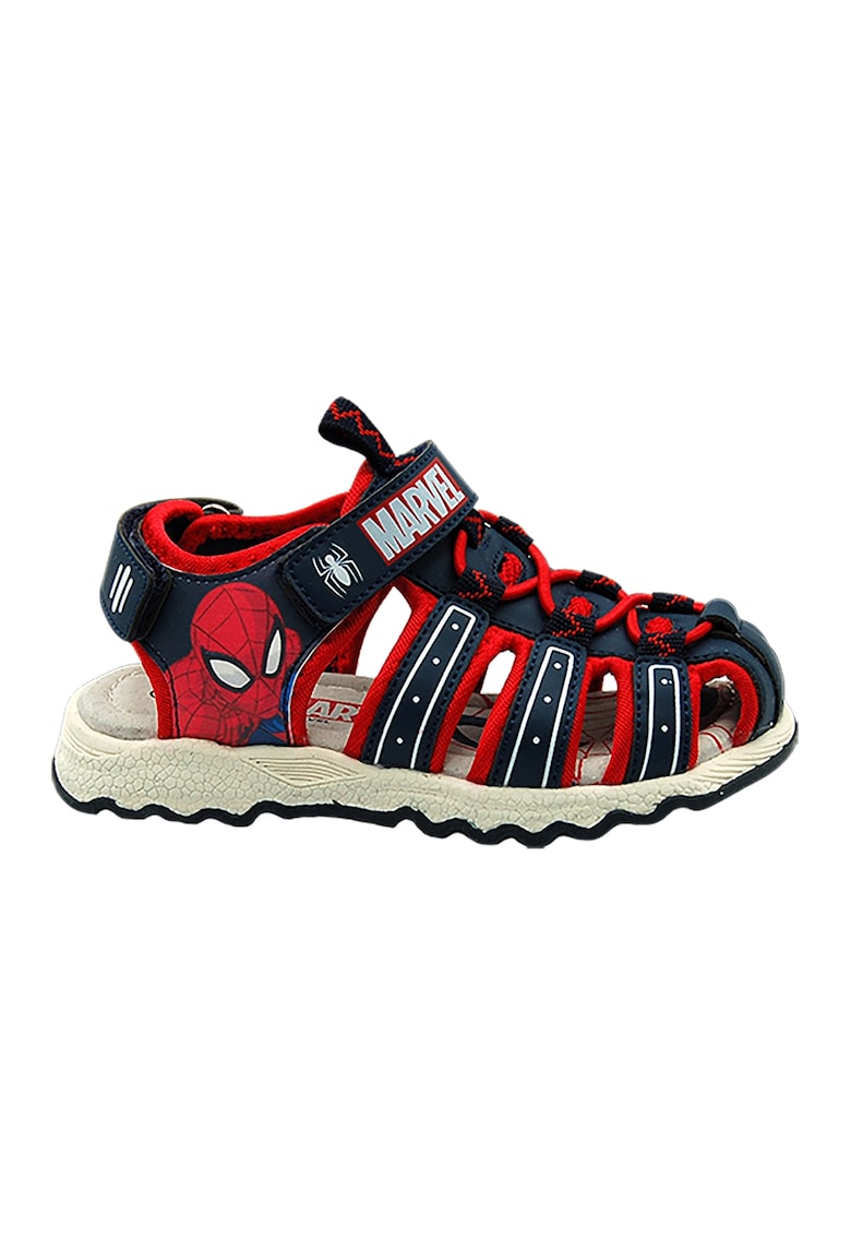 Sandale fisherman cu imprimeu Spiderman 1 Sandale fisherman cu imprimeu Spiderman