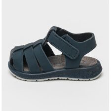 Sandale fisherman din piele cu banda velcro