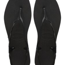 Sandale flatform cu model uni