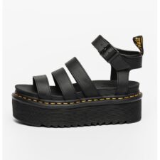 Sandale flatform de piele Balire Quad