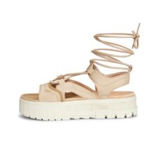 Sandale flatform de piele si piele ecologica Mayze