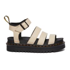 Sandale flatform din piele Blaire