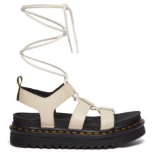 Sandale flatform din piele Nartilla