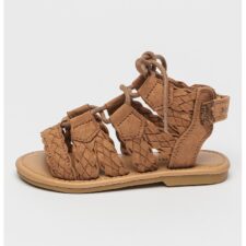 Sandale gladiator cu velcro
