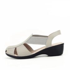 Sandale gri din piele naturala Codruta M5 2434