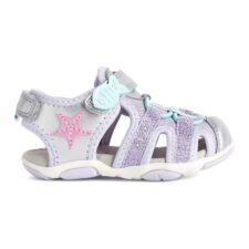 Sandale impermeabile cu inchidere velcro si insertii din plasa