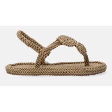 Sandale impletite din material textil