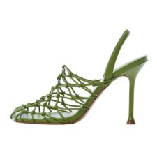 Sandale impletite din piele ecologica