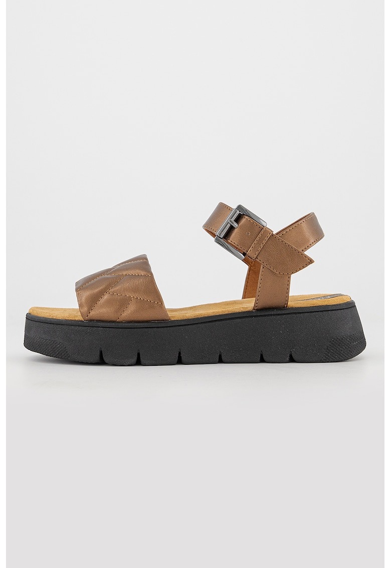 Sandale matlasate din piele ecologica Dandra 1 Sandale matlasate din piele ecologica Dandra