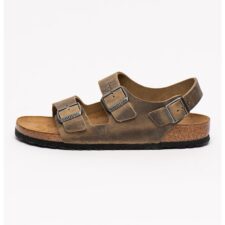Sandale narrow fit de piele Milano