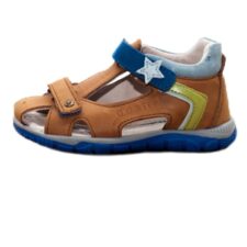 Sandale pentru Baieti -  Inchise - din Piele - Usoare - K330-4006B - Maro -