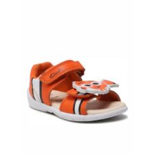 Sandale pentru copii -  Piele - Portocaliu -