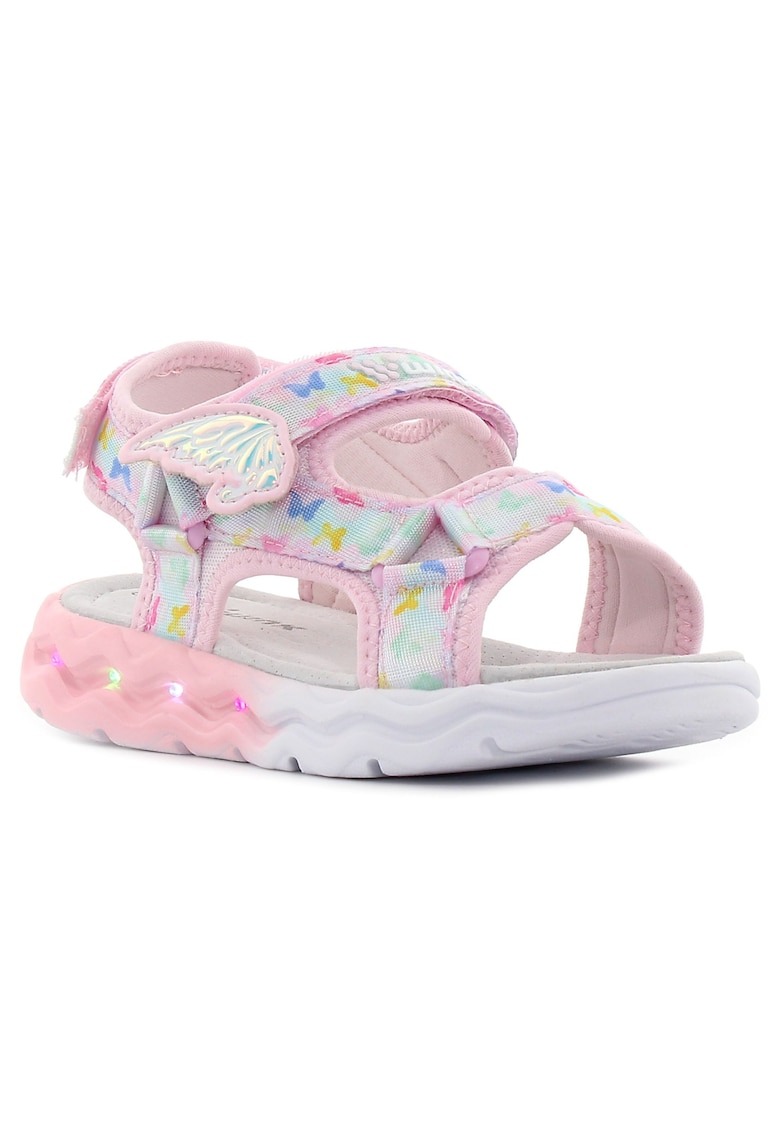 - Sandale pentru copii Regina Ply roz palpitant 1 - Sandale pentru copii Regina Ply roz palpitant
