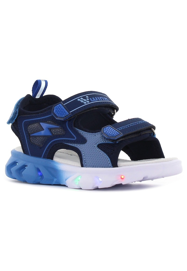 Sandale pentru copii - Zzap - bleumarin intermitent 1 Sandale pentru copii - Zzap - bleumarin intermitent