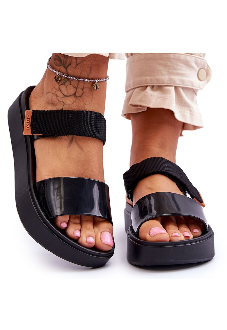 Sandale pentru femei - BM165412 - Negru 1 Sandale pentru femei -  BM165412 - Negru