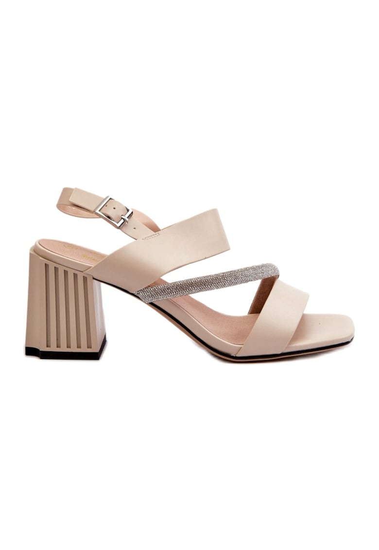 Sandale pentru femei - BM216376 - Bej 1 Sandale pentru femei - BM216376 - Bej