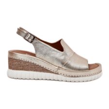 Sandale pentru femei -  BM224862 - De aur