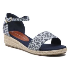 Sandale pentru fete -  material textil - albastru