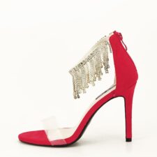 Sandale rosii elegante Ioana 131 8391