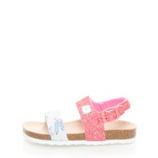 Sandale roz cu alb Bio